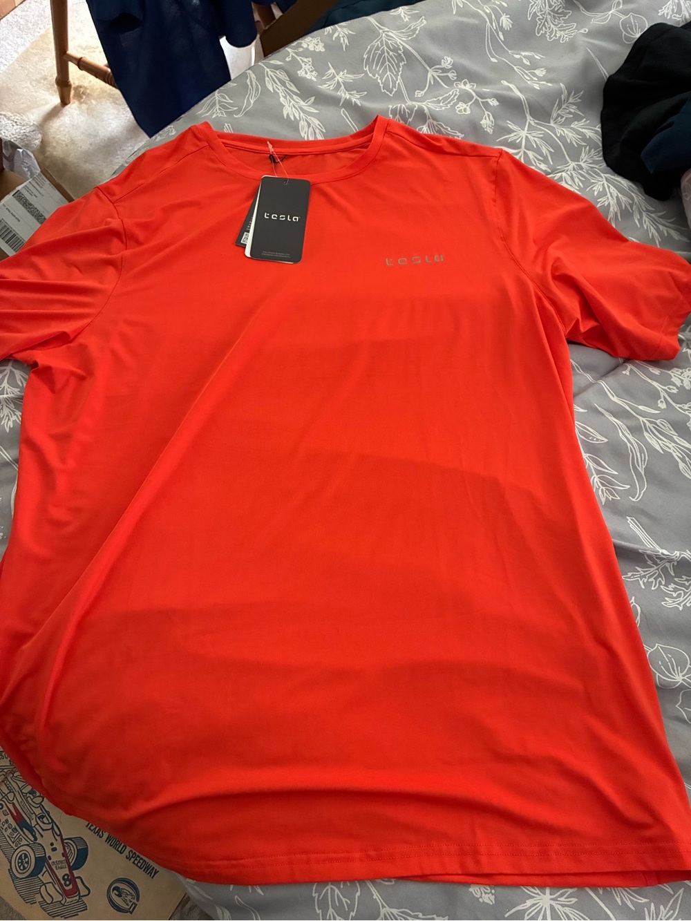 Brand New With Tags - TSLA Tesla Hyper-Dri Athletic T-Shirt.  XL